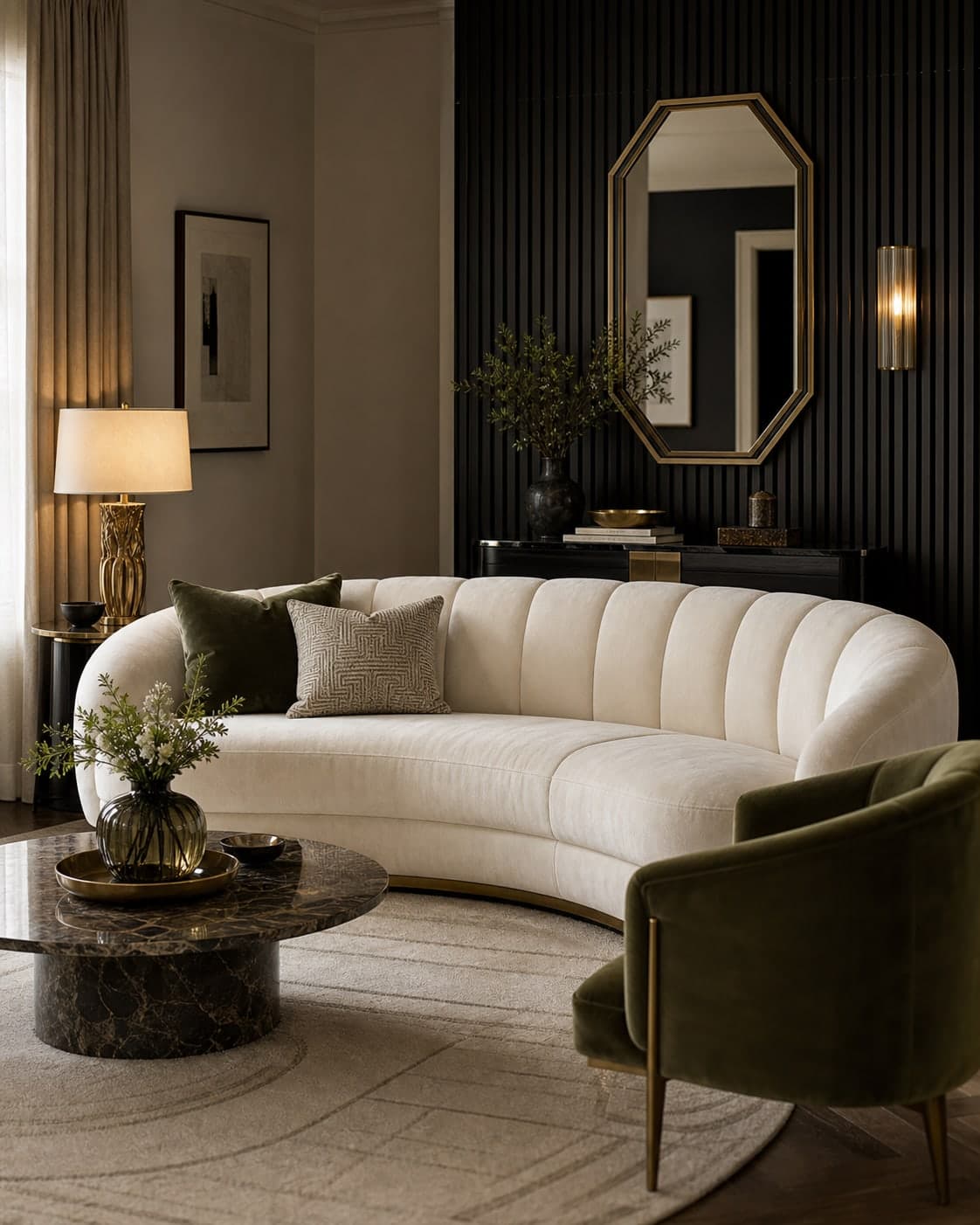 Art Deco styled interior